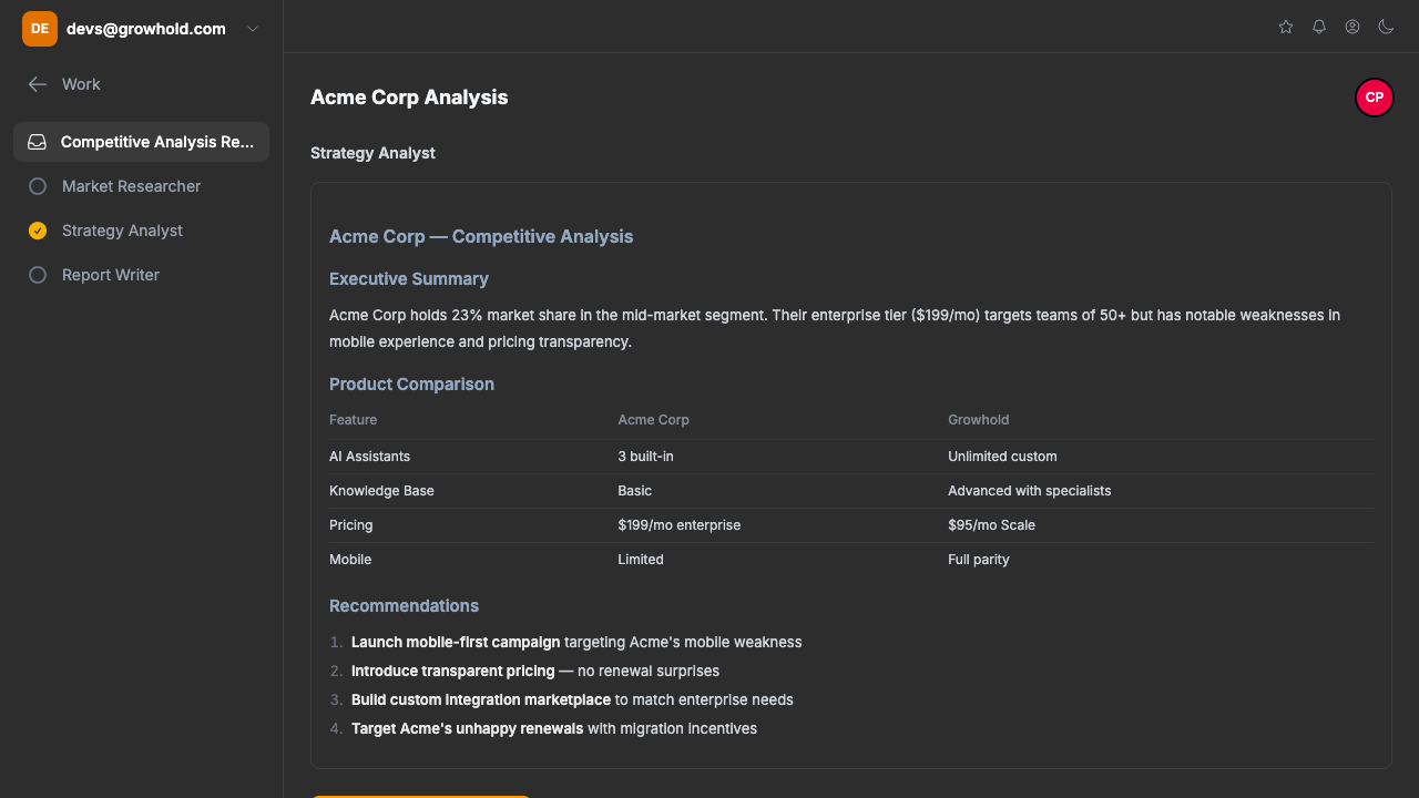Version history and editing